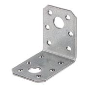 Alberts 330309 Équerre d'assemblage | galvanisée Sendzimir | 50 x 50 x 35 mm