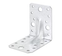 GAH Alberts Connecteur d'angle nervuré – 90 x 90 x 65 mm – acier galvanisé