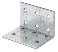 Alberts 330651 Équerre d'assemblage | galvanisée Sendzimir | 40 x 40 x 60 mm | Set de 20 pièces (Lot de 6)