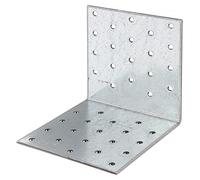 Alberts 330903 Équerre d'assemblage | galvanisée Sendzimir | 100 x 100 x 100 mm | 1pièces