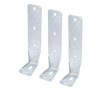 Alberts 330996 Équerre d'assemblage KR "Langlo" | galvanisée à chaud | 285 x 85 x 65 mm (Lot de 3)