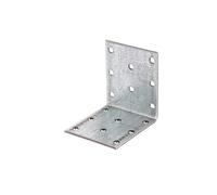 Equerre multi-trous - 60 x 60 x 50 mm - acier galvanisé sendzimir