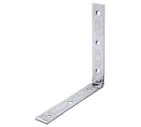 Alberts 332457 Équerre de chaise | galvanisée Sendzimir | 150 x 150 x 25 mm