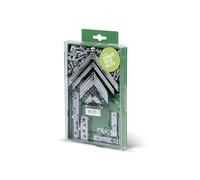 Alberts 332747 Boîte d'assortiment d'équerres et de vis | zinguée