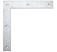 GAH Alberts GAH Alberts Équerre d'assemblage bois L 200 x H 200 mm acier brut zingué Quantité:1