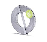 Alberts 334130 Bande perforée | avec ou sans bobine | galvanisé Sendzimir | largeur 12 mm | longueur 10 m