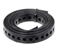 Alberts 334222 Bande perforée | avec ou sans bobine | plastifiée, en noir | largeur 20 mm | longueur 1,5 m