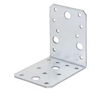 Alberts 334628 equerre d'angle Connecteurs en acier, argenté