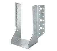 Alberts 335243 Support U | type A - ailes extérieures | galvanisé Sendzimir | 100 x 200 mm