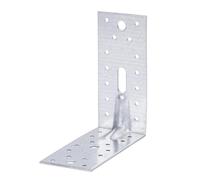 Alberts 335724 Équerre renforcée | galvanisée Sendzimir | 150 x 150 x 65 mm