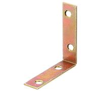 Alberts 336264 Équerre de chaise | galvanisée Sendzimir | 60 x 60 x 16 mm | Set de 8