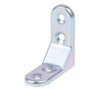 Alberts 337117 Cornière décorative | gaufrée | électro-galvanisé, passivé à couche épaisse | 50 x 50 x 20 mm | Set de 20 pièces