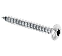 Alberts 338305 Vis à bois Maxi-Fix | | acier inoxydable | Ø 6 x 50 mm | Set de 4 pièces