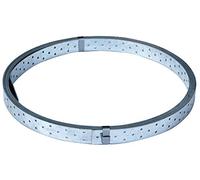 Alberts 339043 Bande perforée | galvanisée Sendzimir | 10 m, 40 x 2 mm