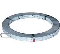Alberts 339852 Ruban craquelé galvanisé Sendzimir 50 m 40 x 1,5 mm