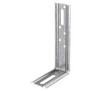 Equerre 2 pans 90 degrés 130x70x30 Galva Alberts - 339951