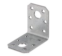 Alberts 341831 Raccord d'angle | galvanisé sendzimir | 50 x 50 x 35 mm | Jeu de 50 pièces