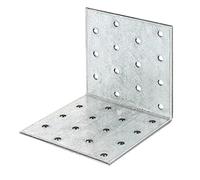 Alberts 341992 Angle de Plaque perforée Connecteurs en Bois dans des emballages CC, argenté