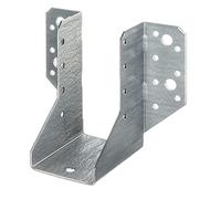 Alberts 342104 Connecteur en bois pour chaussures à poutre Argenté