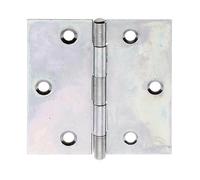 Alberts 345990 Charnière | carrée | galvanisé Sendzimir | 60 x 60 mm