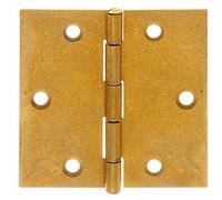 Alberts 346096 Charnière | carrée | Laiton | 64 x 64 mm, Gris