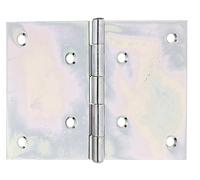 Alberts 346539 Charnière | large | galvanisé Sendzimir | 100 x 150 mm