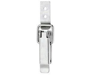 Alberts 347956 Fermeture de malle | avec crochet de fermeture contre-coudé | électro-galvanisé, passivé à couche épaisse | 49 x 13 mm