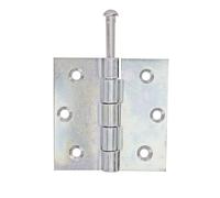 Alberts 349035 Charnière | carrée | galvanisé Sendzimir | 76 x 76 mm