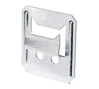 Alberts 351052 Griffe pour planche profilée | électro-galvanisé bleu | 8 x 3 mm | 250er Set