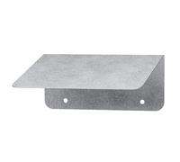 Alberts 355272 Maisonnette pour oiseaux Toit protecteur incliné - Nichoir en acier dans différentes couleurs tendance - Nid d'oiseau à suspendre ou à poser - 140 x 125 x 66 mm