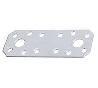 Alberts 361006 Platine d'assemblage | acier inoxydable | 96 x 35 mm
