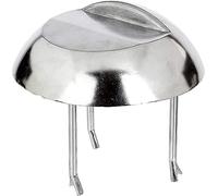 Alberts 410476 Butée d'arrêt | à couler dans le béton | fonte d'aluminium | Ø200 x 30 mm