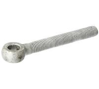 Alberts 411220 Boulon à œillet sans accessoire | adapté aux pentures de portails | galvanisé à chaud | filetage M20 | début de la tige filetée au centre du boulon à œillet 150 mm