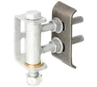 Alberts Penture de portail 411350 – ouverture 180°, réglable, galvanisée à chaud, filetage M16