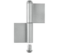 Alberts Paumelle longue à souder 414467 - Type KO4, acier, H 180 mm, Ø 14 mm