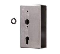 Alberts 417086 Boîtier de serrure | sans serrure, adapté aux serrures de type 2784 | acier | cote axe 60 mm | 173 x 93 x 40 mm