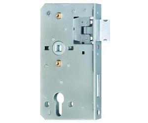 Alberts 417093 Serrure de remplacement | galvanisée | pour boîtier de serrure 30 mm | cote axe 60 mm