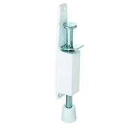 Alberts 417666 Arrêt de porte, pour portes d'intérieur, laqué en blanc, 180 mm