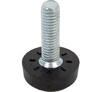 Alberts 426880 Vis de réglage pour bouchons filetés | pour le réglage de la hauteur des tubes ronds | en plastique, avec filetage en acier | longueur du filetage 30 mm