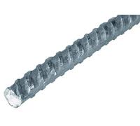 Alberts 431815 Fers à béton cannelés | Acier | 1000 x 6 mm Profilés, Gris