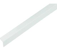 Alberts 432973 Cornière | autoadhésive | plastique, en blanc brillant | 1000 x 20 x 20 mm