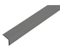 Alberts 434779 Cornière - Aluminium - anthracite - plastifiée - 1000 x 14,5 x 11,5 x 1,3 mm
