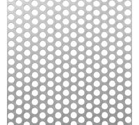 Alberts 462994 Tôle perforée | perforation ronde | acier | 250 x 500 x 1 mm