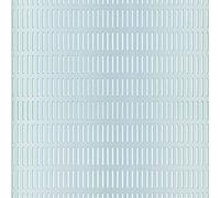 Alberts 466848 Tôle perforée | fente | aluminium, anodisé, couleur argent | 250 x 500 x 0,8 mm