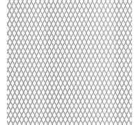 Alberts 467449 Tôle métal déployé | acier | 250 x 500 x 2,8 mm