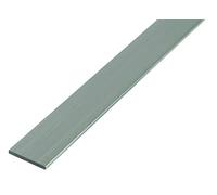 Alberts 469375 Profilé plein plat | aluminium, naturel | 1000 x 15 x 2 mm