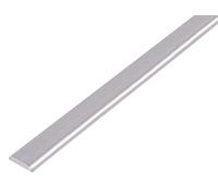 Alberts 469993 Profilé de recouvrement avec bords arrondis Aluminium, naturel 1000 x 19 x 4 mm