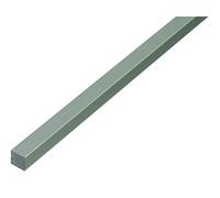 Alberts 470296 Barre carrée | aluminium, naturel | 1000 x 12 x 12 mm