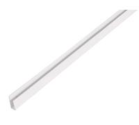 Alberts 470548 Profilé de finition PVC-U, blanc 1000 x 15 x 6 mm