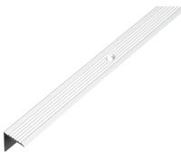 Alberts 470791 Profilé de protection pour nez de marche Aluminium, anodisé couleur argent 1000 x 19 x 19 mm